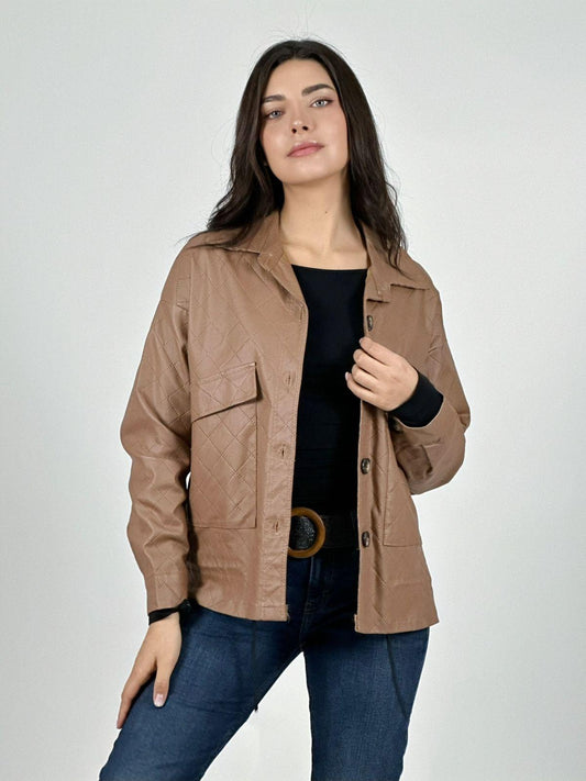 Chaqueta Italiana Ecocuero
