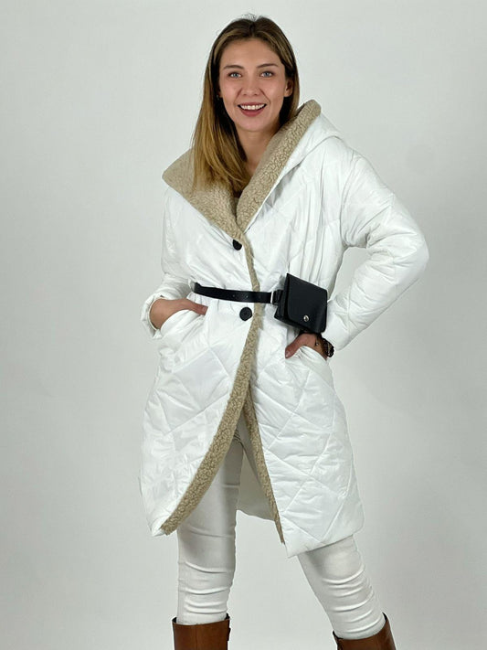 Parka Italiana con Cinturón