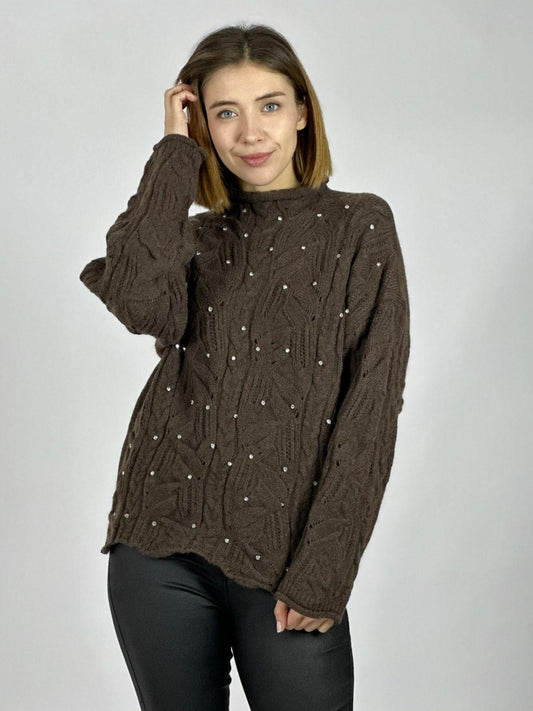 Sweater Lana con Brillos