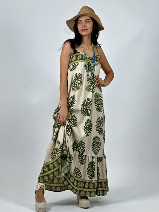 Vestido Casual Viscosa Boho Chic