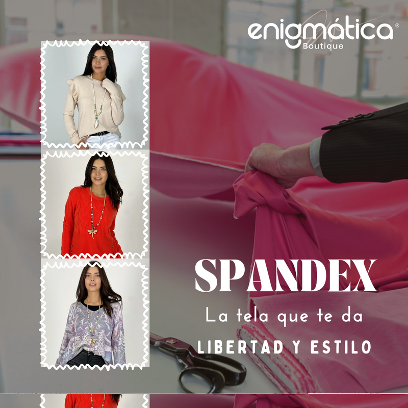 ¡Spandex: la tela que te da libertad de movimiento y estilo!