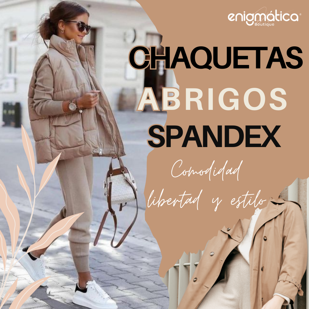 Abrigos, chaquetas y spandex: ¡calidez y estilo para el otoño-invierno!