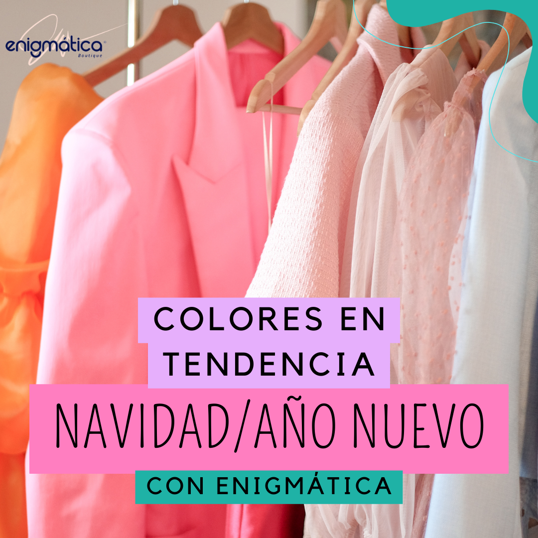 ✨Colores en tendencia para Navidad y Año nuevo con Enigmática ✨