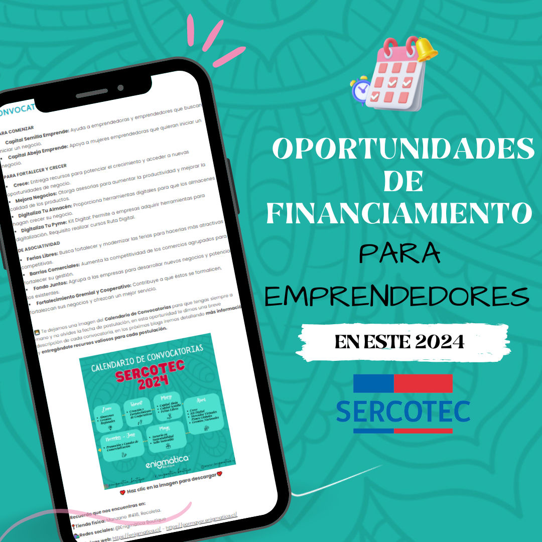 OPORTUNIDADES DE FINANCIAMIENTO PARA EMPRENDEDORES EN ESTE 2024