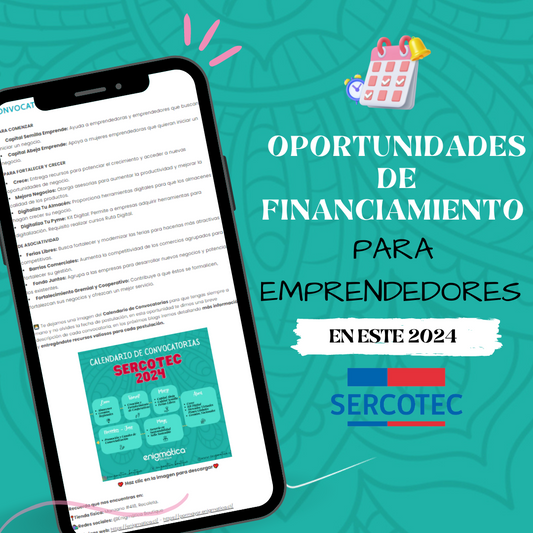 OPORTUNIDADES DE FINANCIAMIENTO PARA EMPRENDEDORES EN ESTE 2024