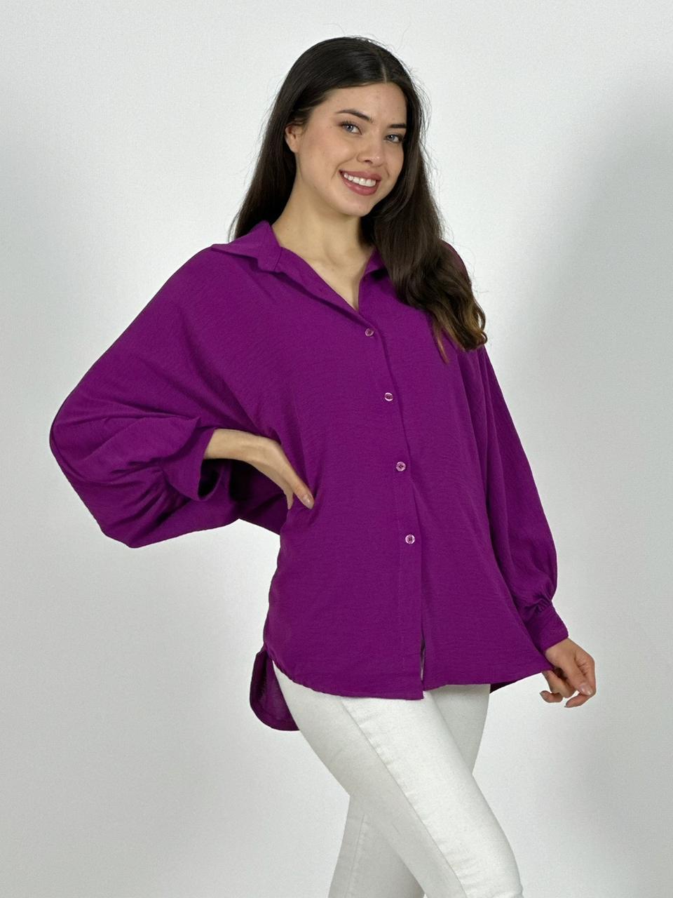 Blusa Italiana Cey Manga Globo