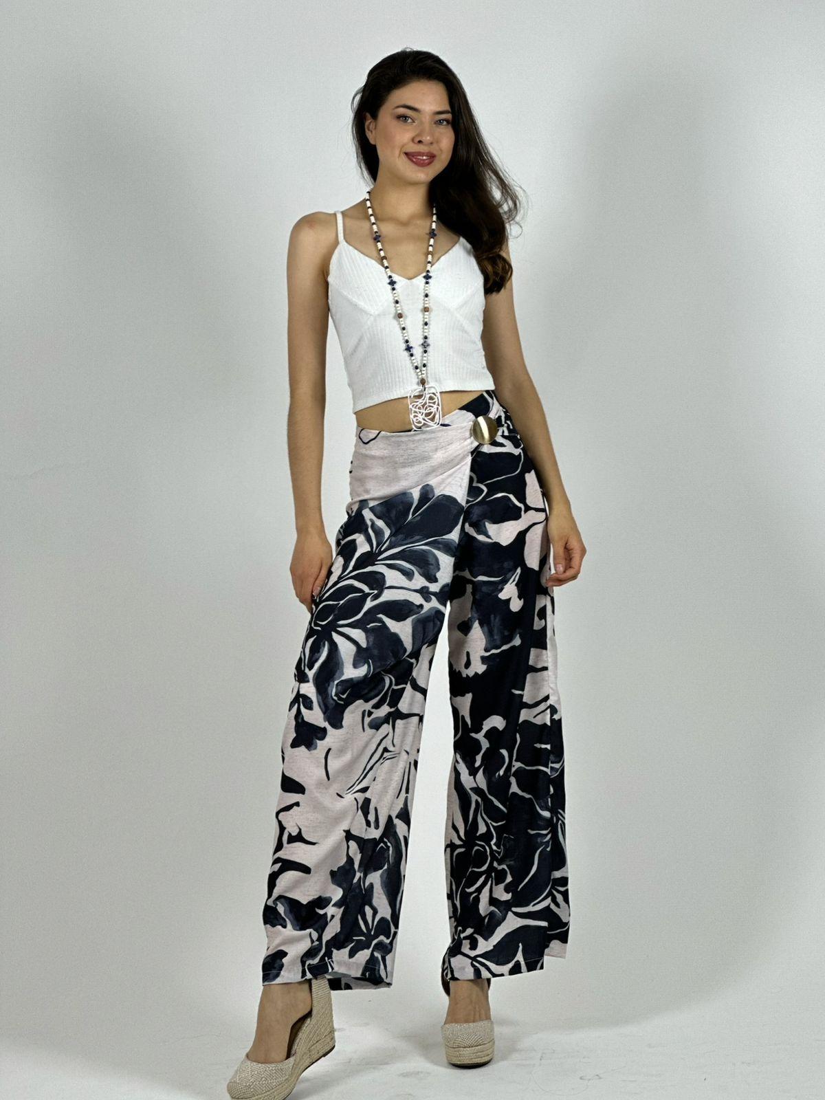 Palazzo Estampado Flores