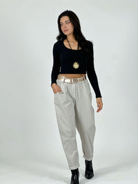 Jogger Italiano con Cinturón