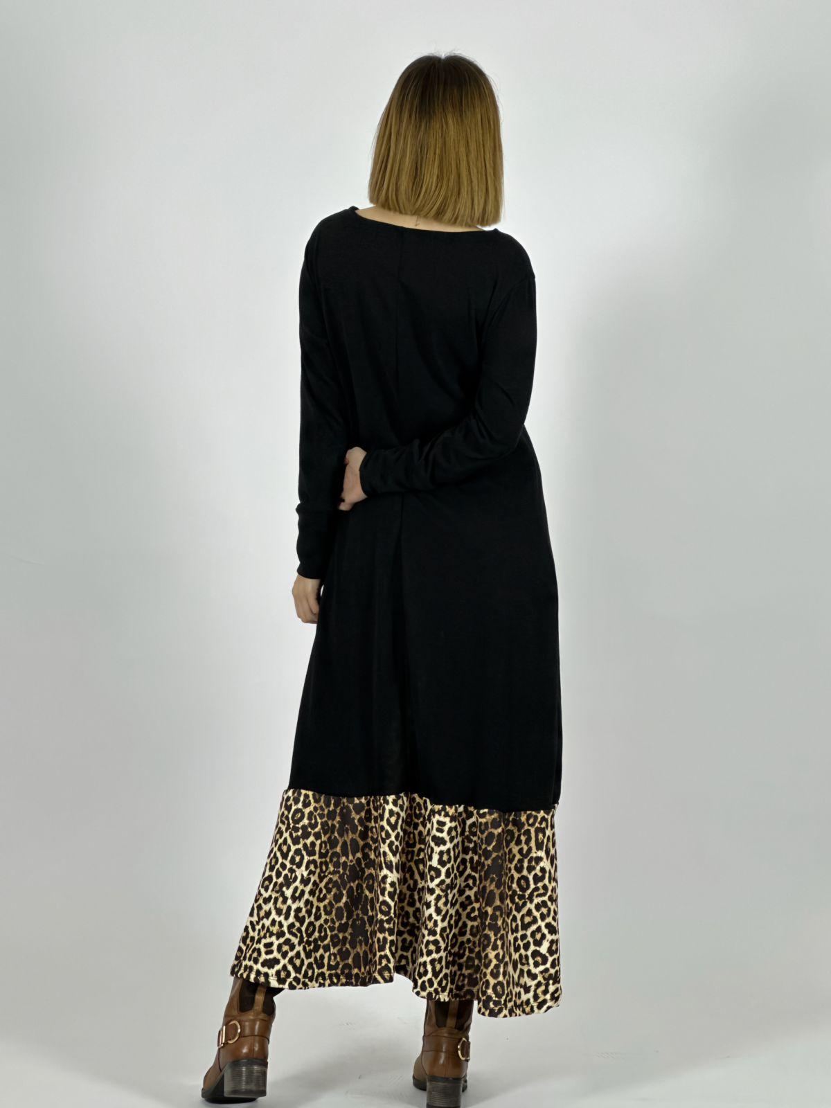 Vestido Lanilla Vuelo Print