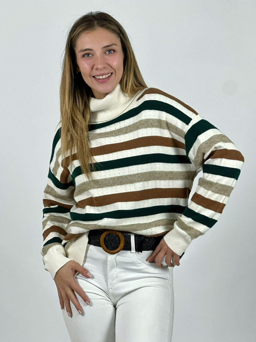 Sweater Lana Lineas Horizontales