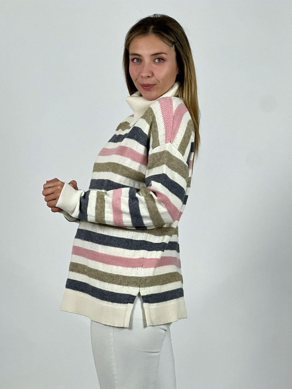 Sweater Lana Lineas Horizontales