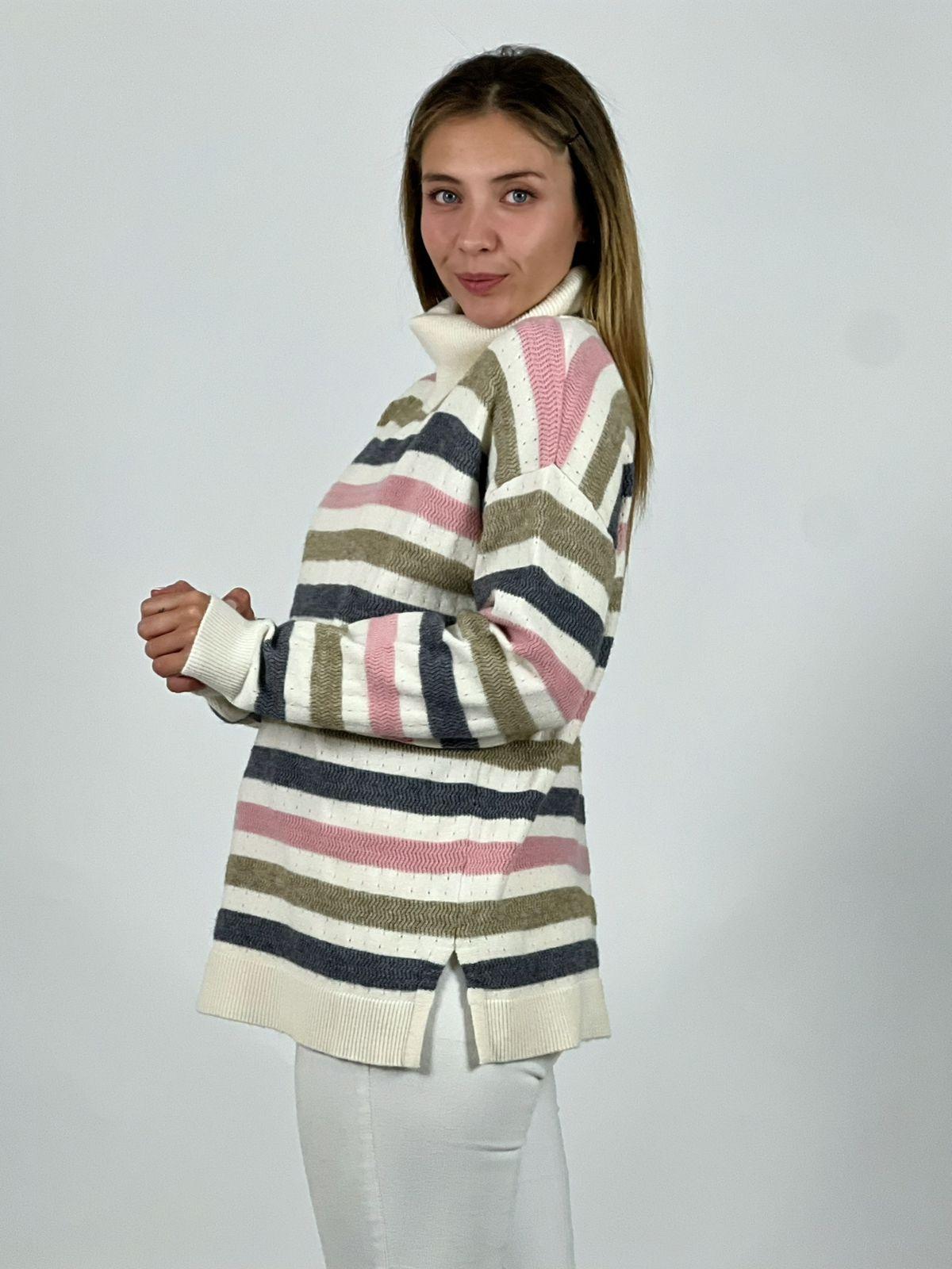 Sweater Lana Lineas Horizontales