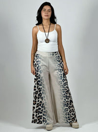 Palazzo Crepé Degrade Costado Print