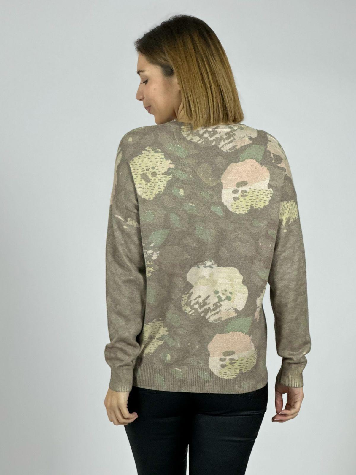 Sweater Print Estrella Dorada