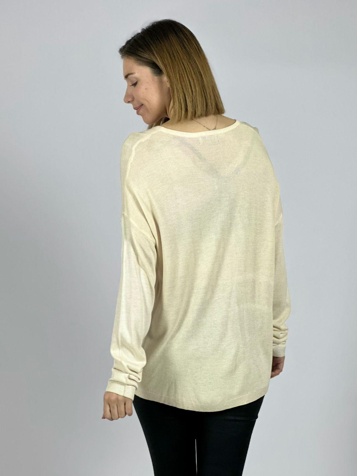 Sweater Hilo Estrella Brillante Print