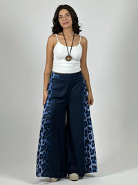 Palazzo Crepé Degrade Costado Print