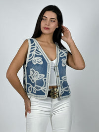 Gillete Boho Chic Diseño Bordado