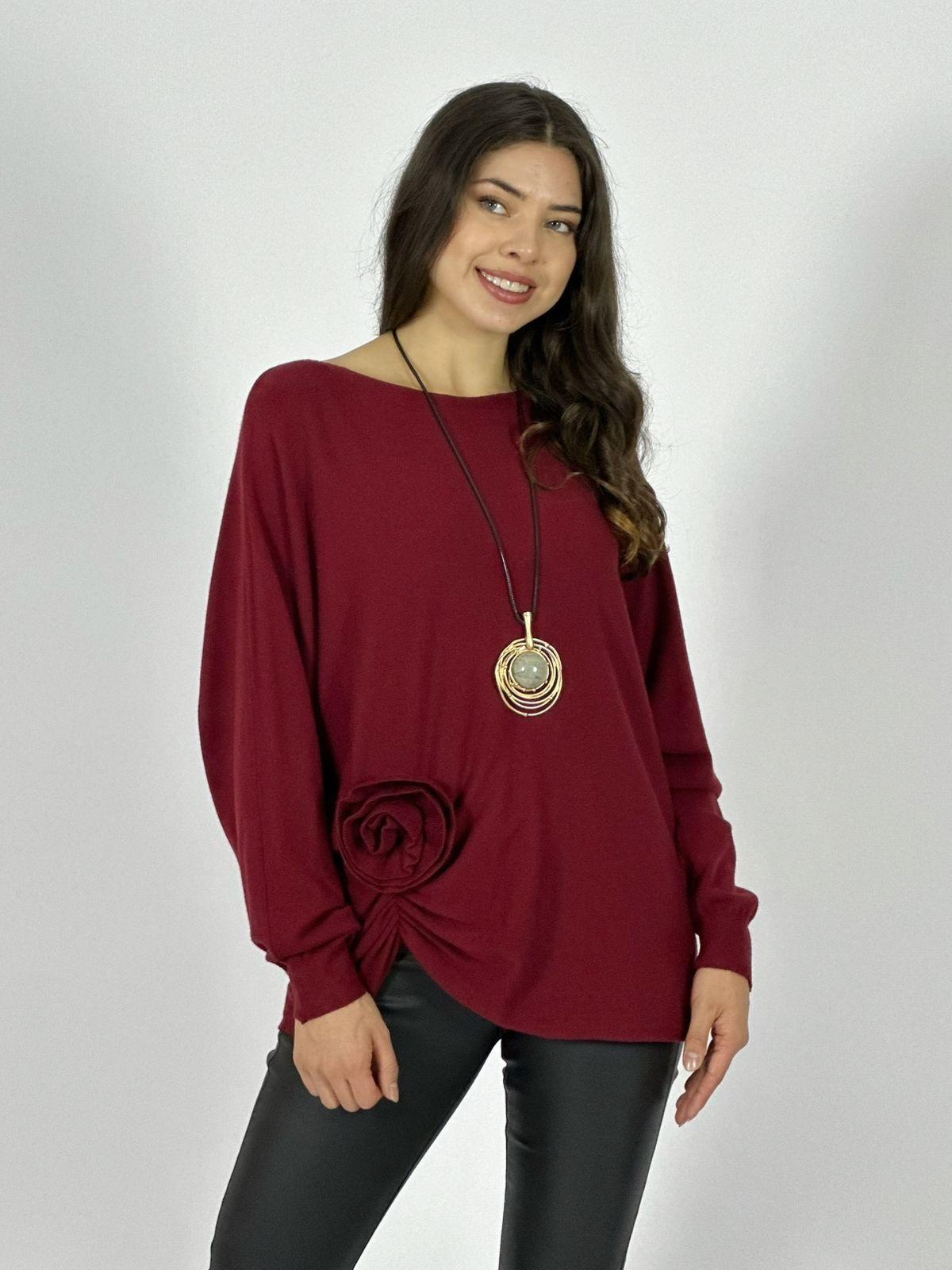 Sweater Spandex Rosa