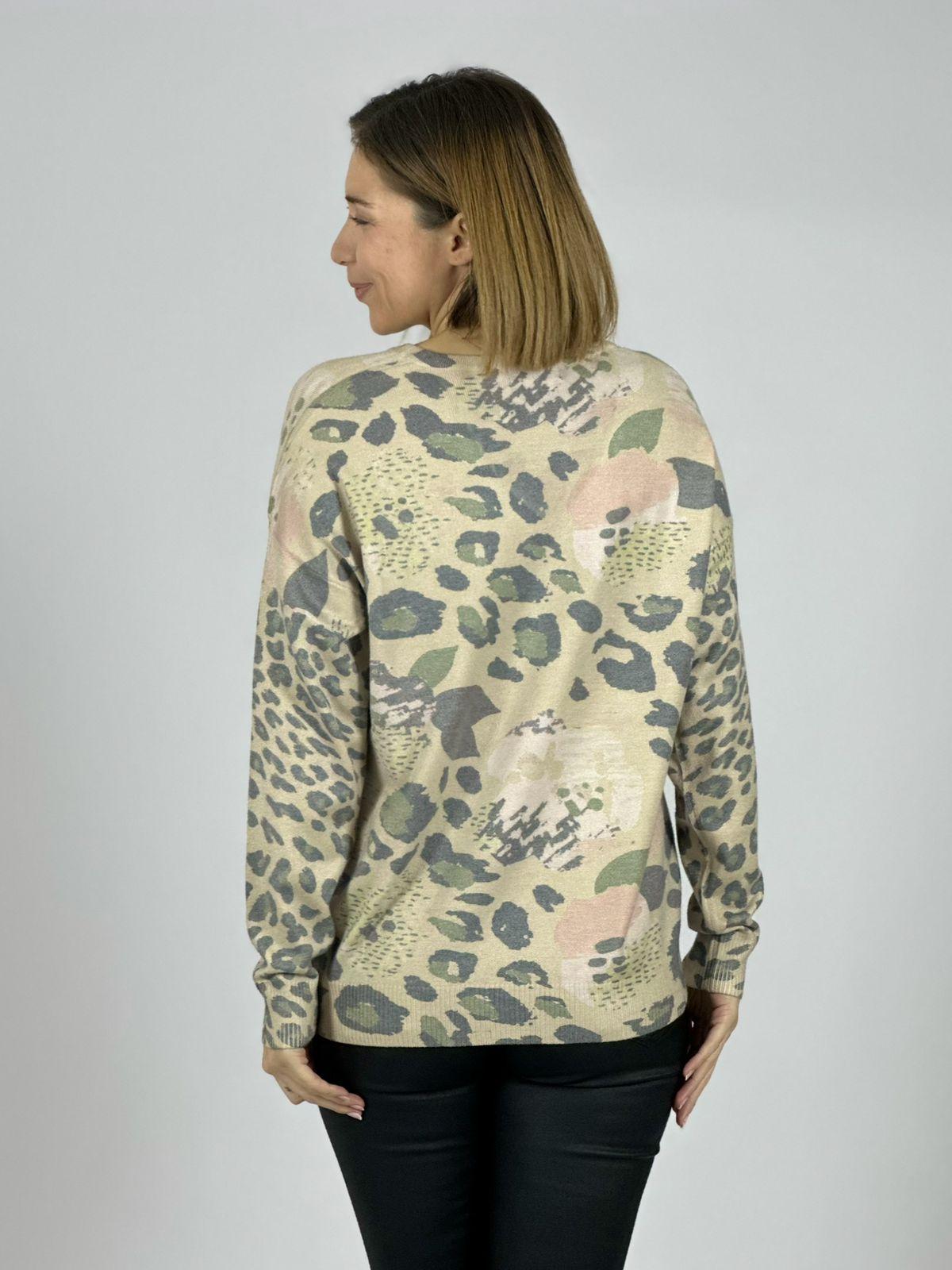 Sweater Print Estrella Dorada