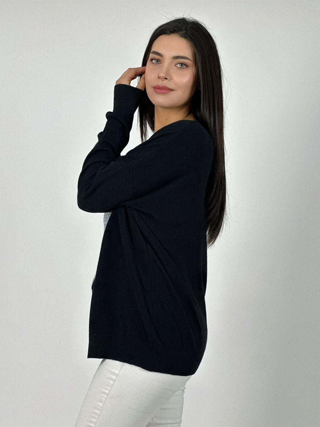 Sweater Spandex Diseño Osito Brillante