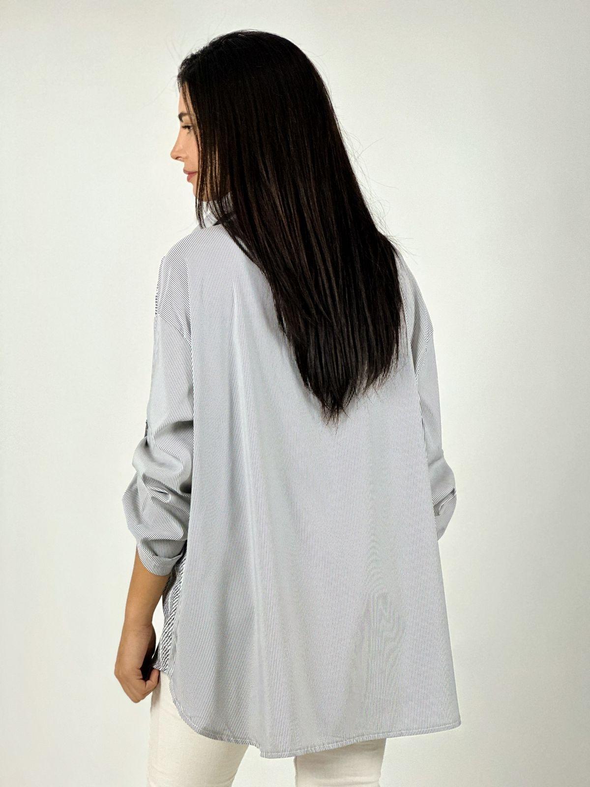 Blusa Lino Estampado Mezclilla Diseño Osito