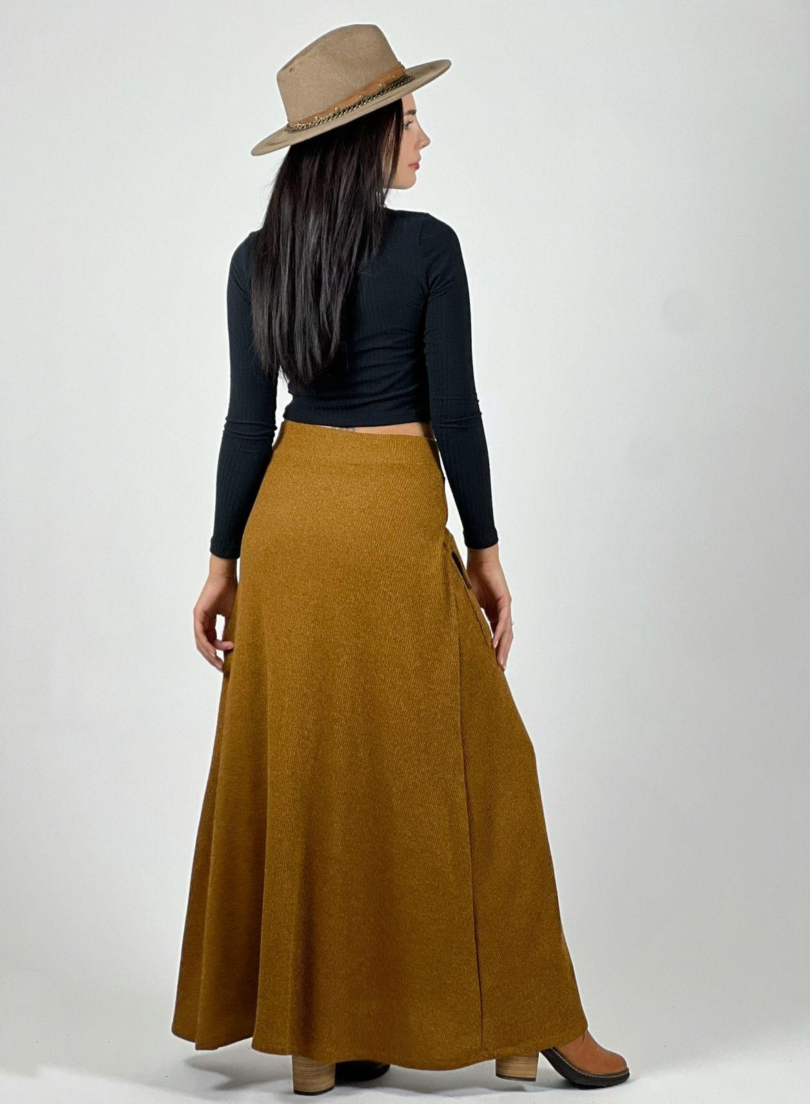 Falda Lanilla Spandex