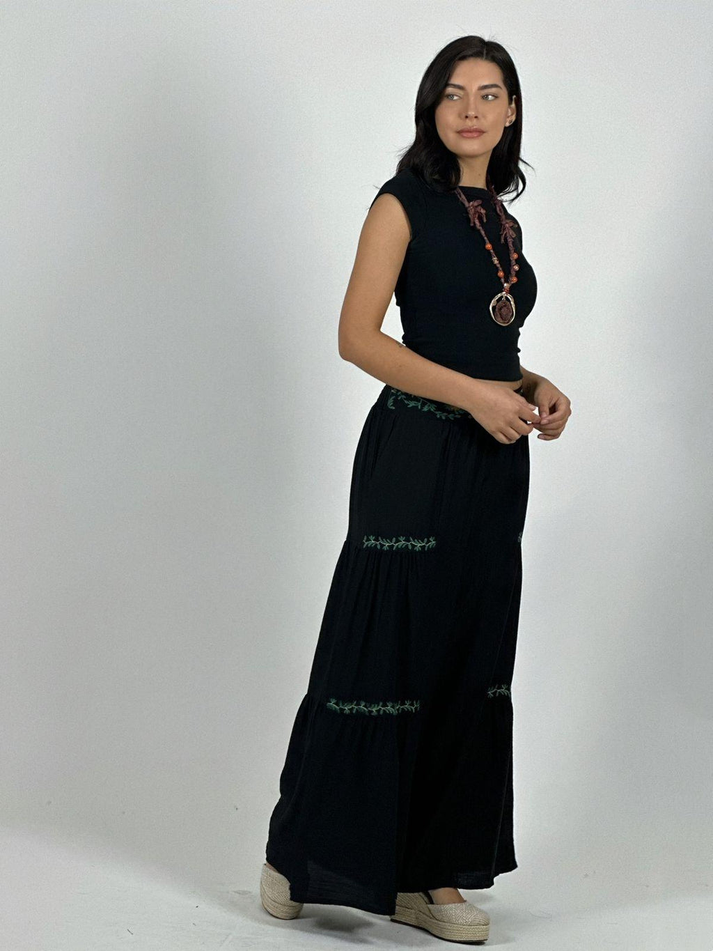 Palazzo Viscosa Toques Boho Chic