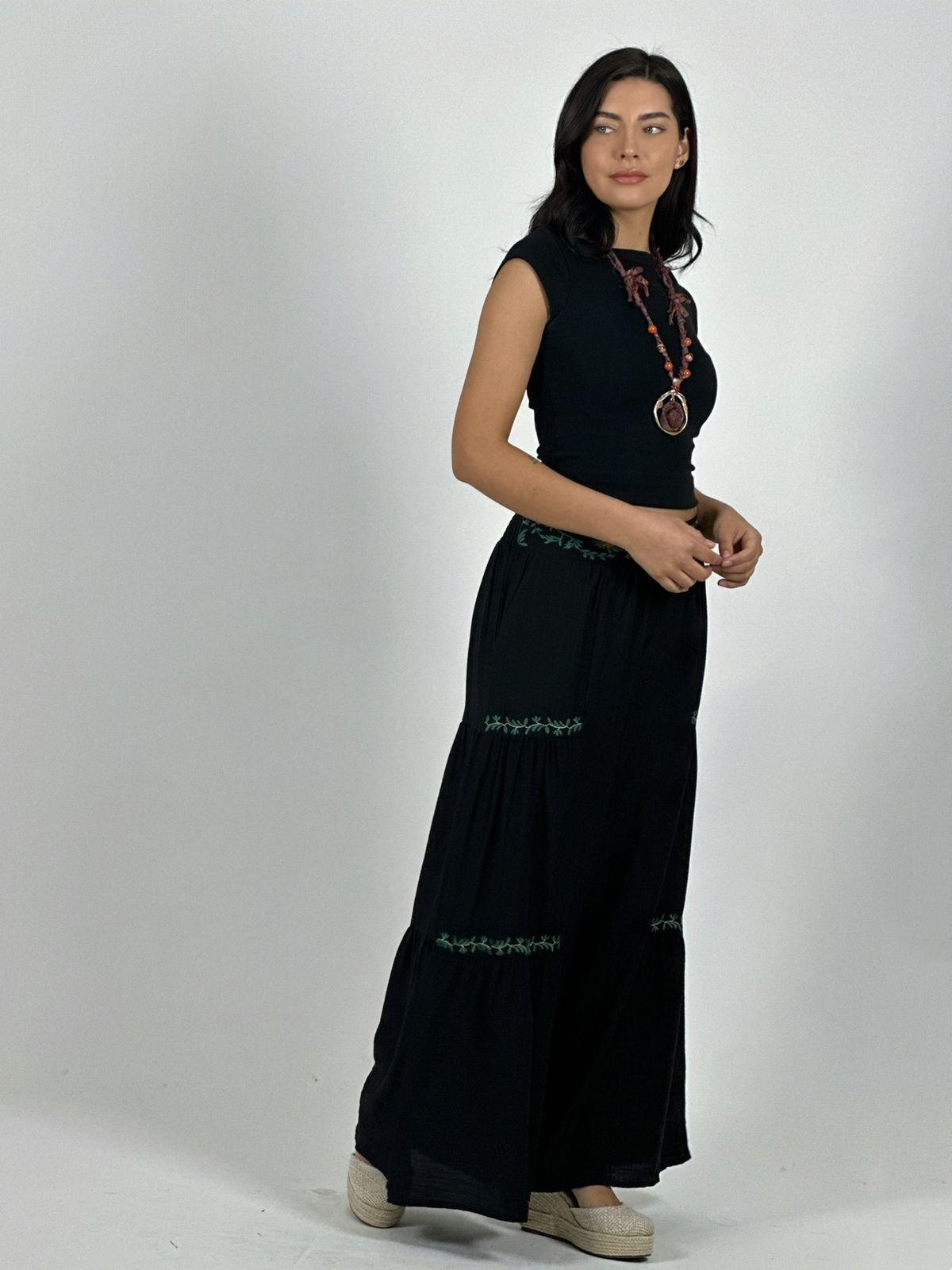 Palazzo Viscosa Toques Boho Chic