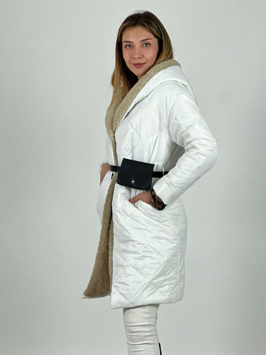 Parka Italiana con Cinturón