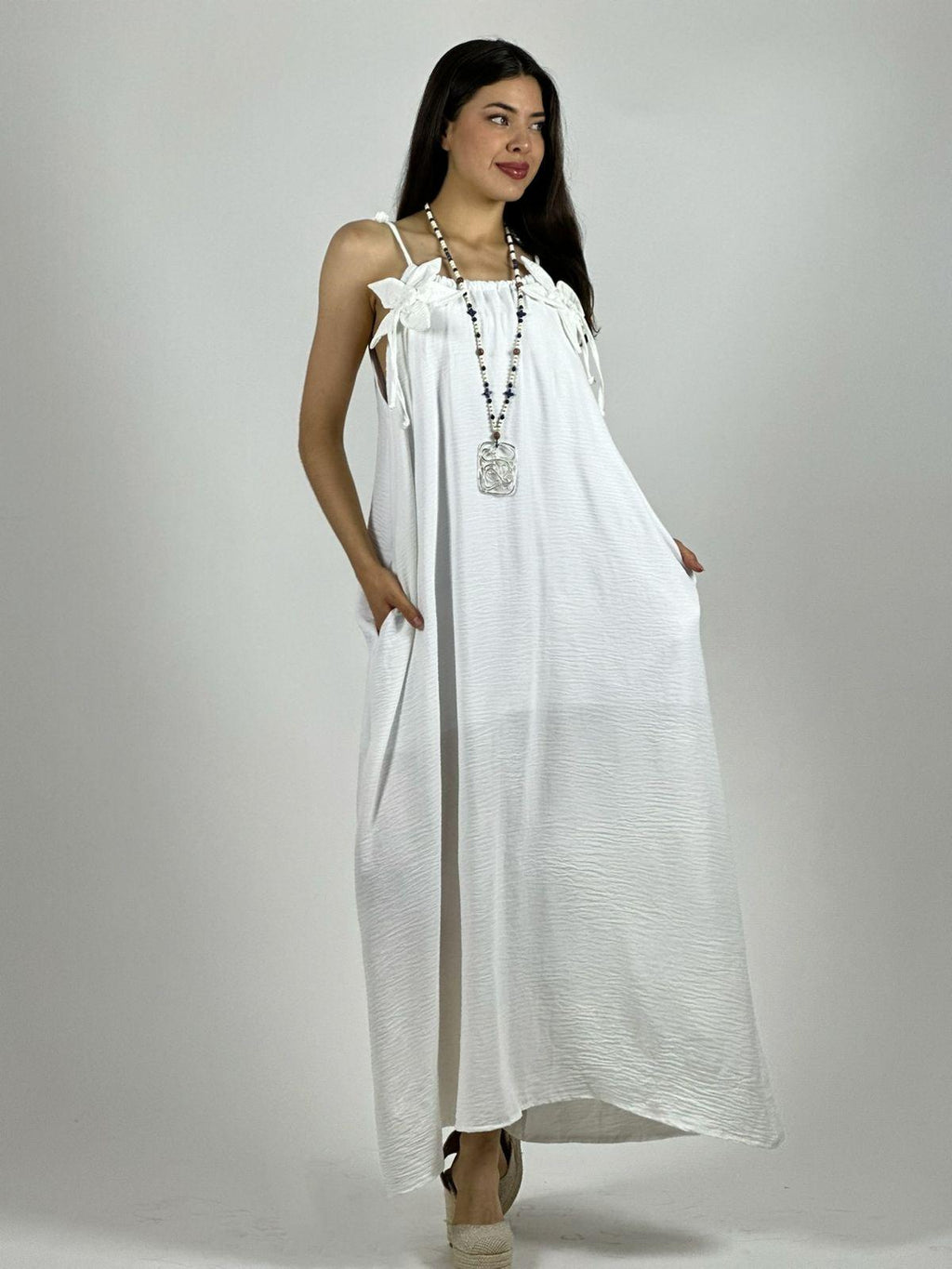 Vestido Flor Tela Cey