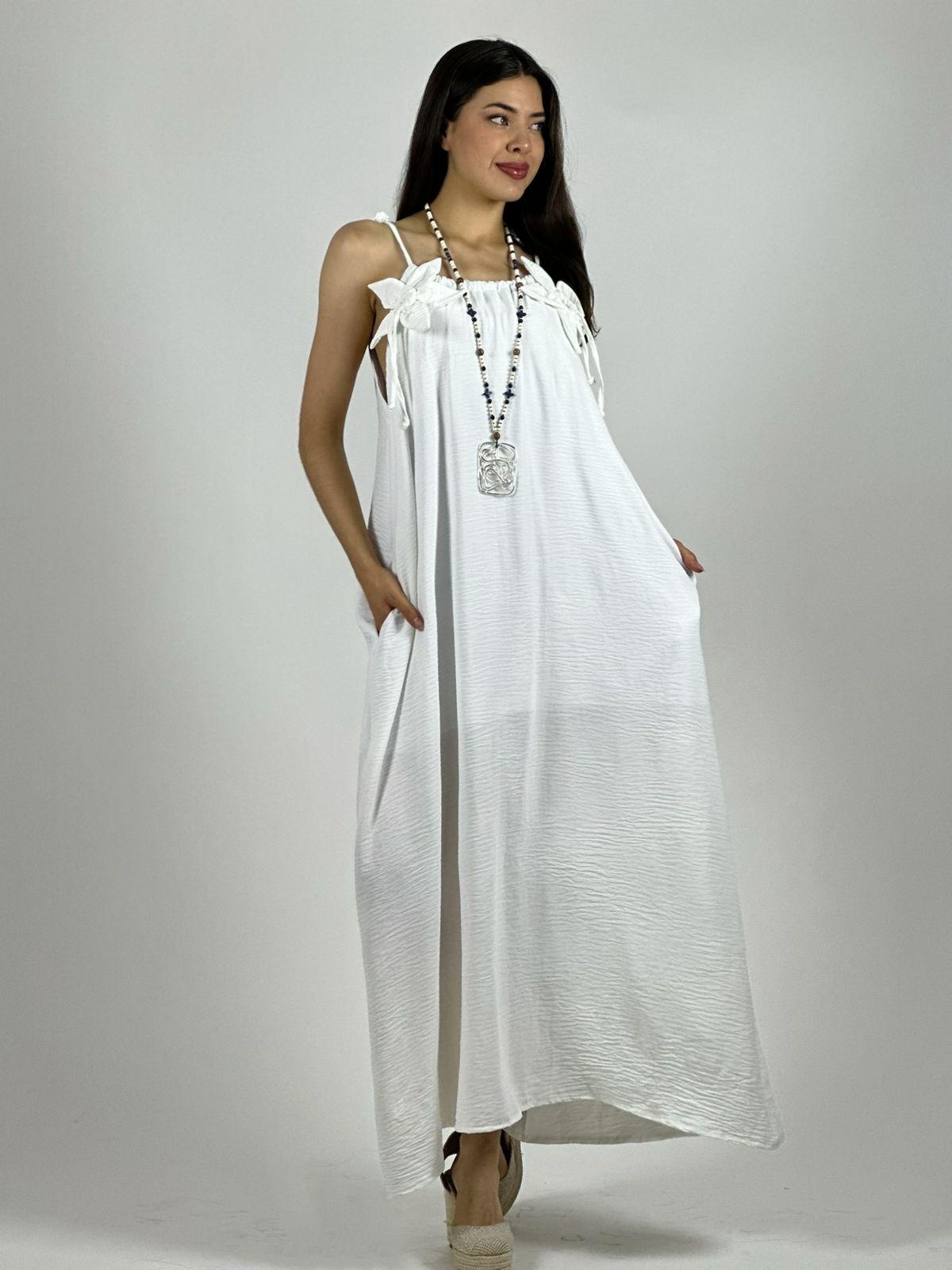 Vestido Flor Tela Cey