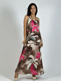 Vestido Estampado Hojas