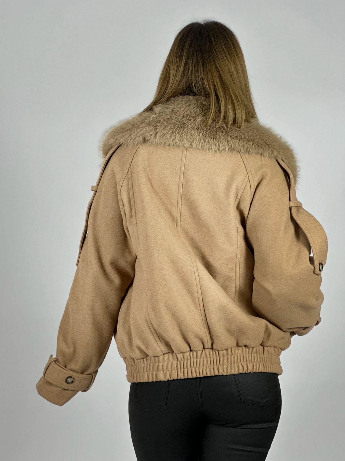 Chaqueta Aviadora de Paño