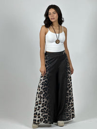 Palazzo Crepé Degrade Costado Print