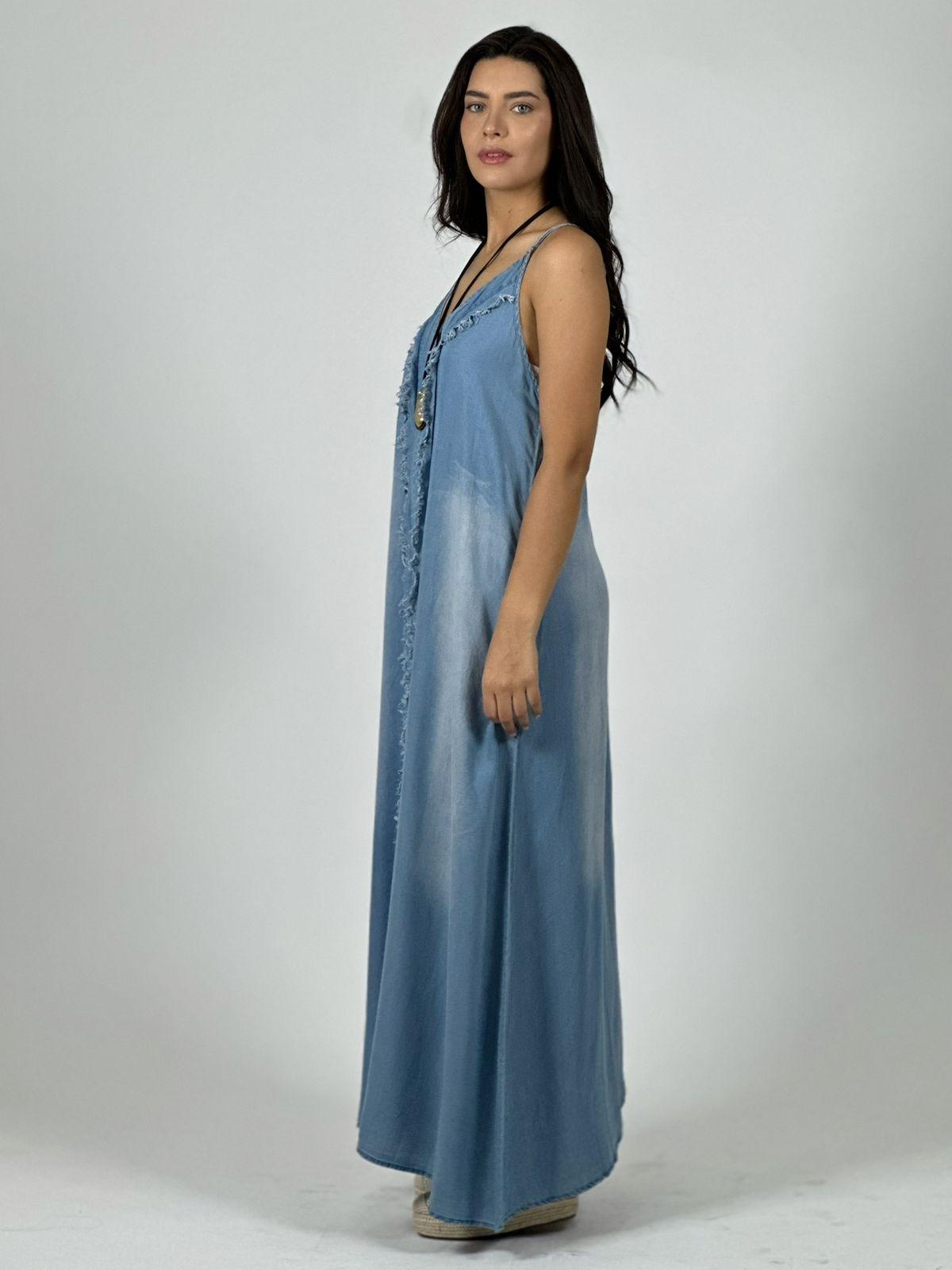 Vestido Mezclilla con Tirantes