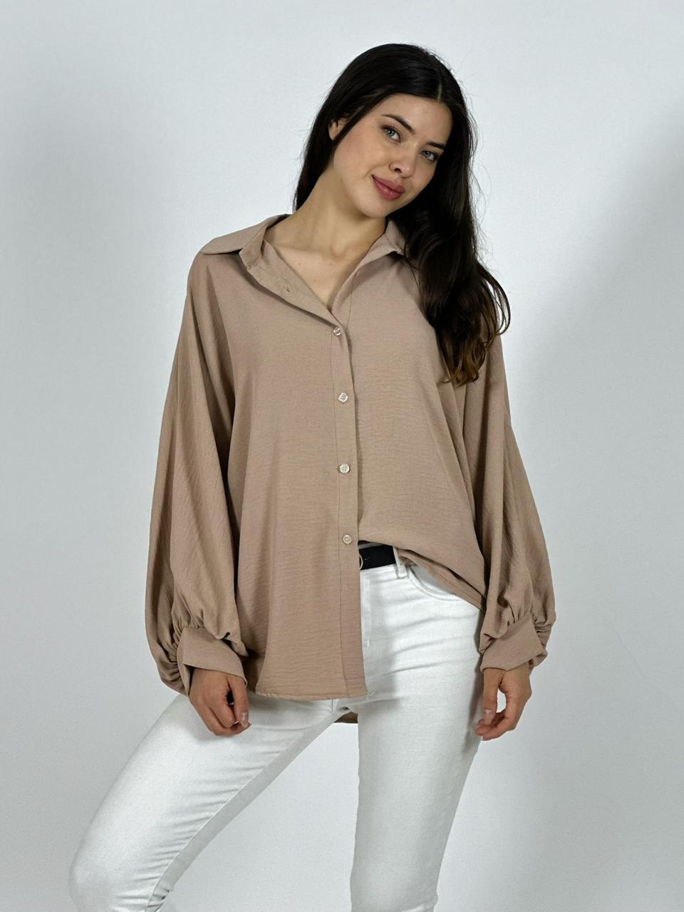 Blusa Italiana Cey Manga Globo