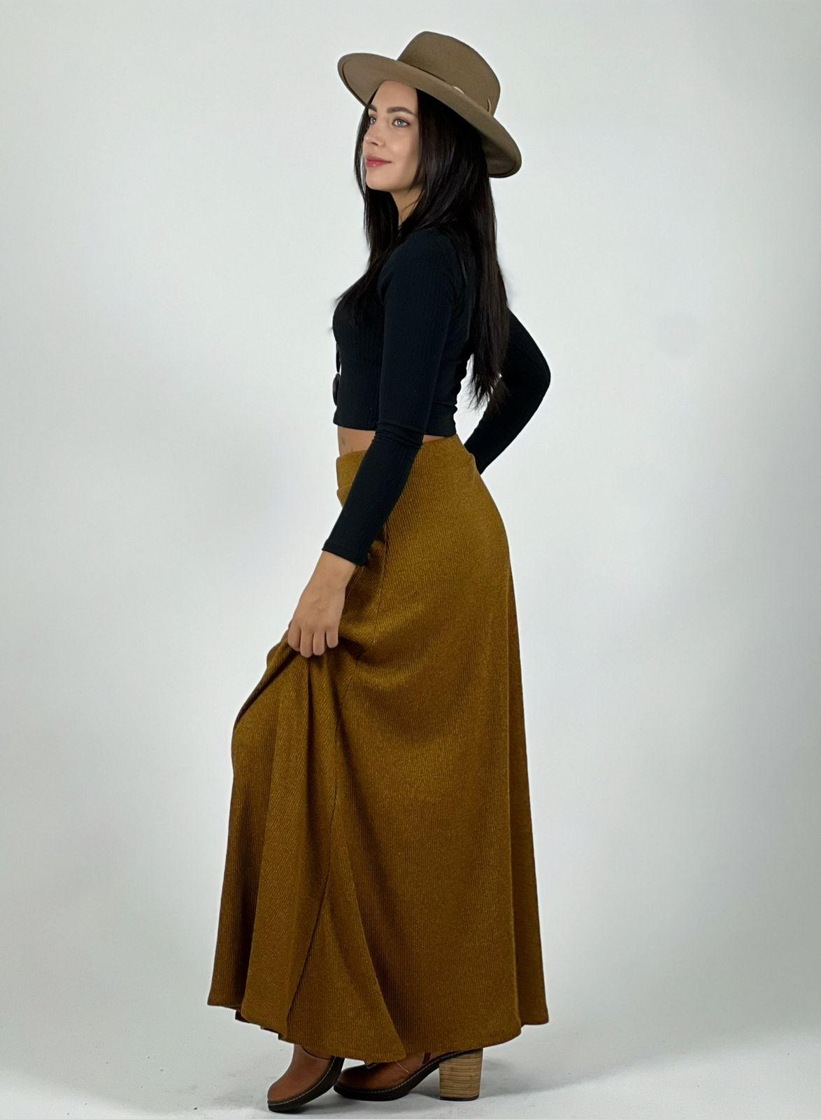 Falda Lanilla Spandex