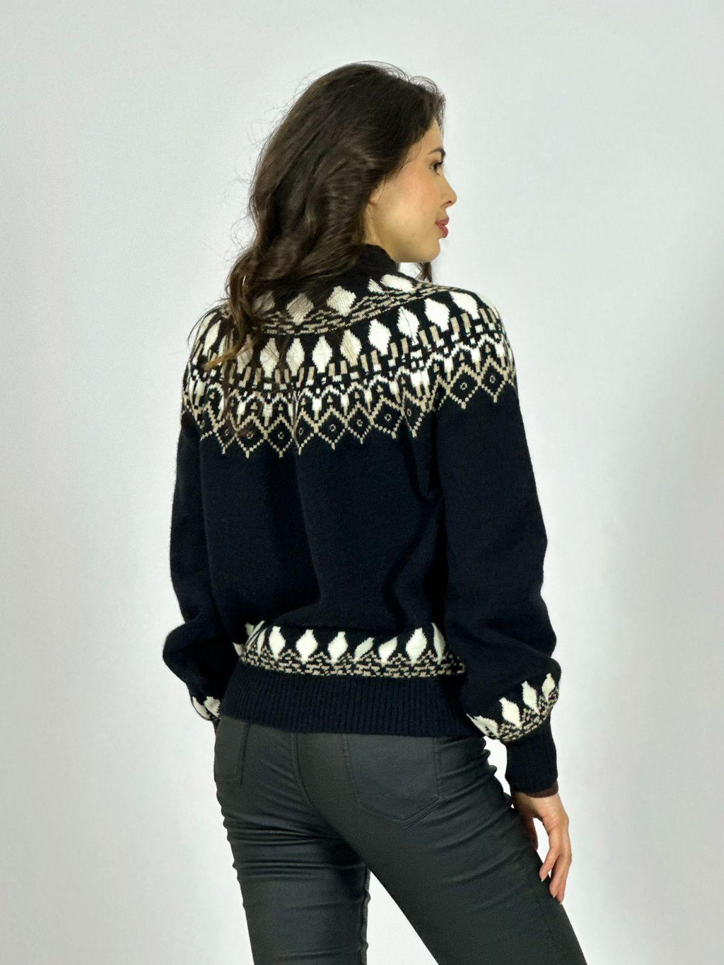 Sweater Lana Diseño Tipo Rombo