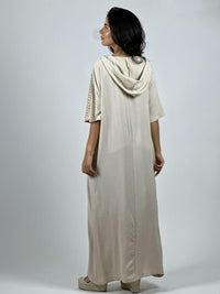 Vestido Lino Largo Holgado