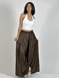 Palazzo Satinado con Cinturón