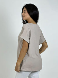 Polera Algodón 3 Corazones Print