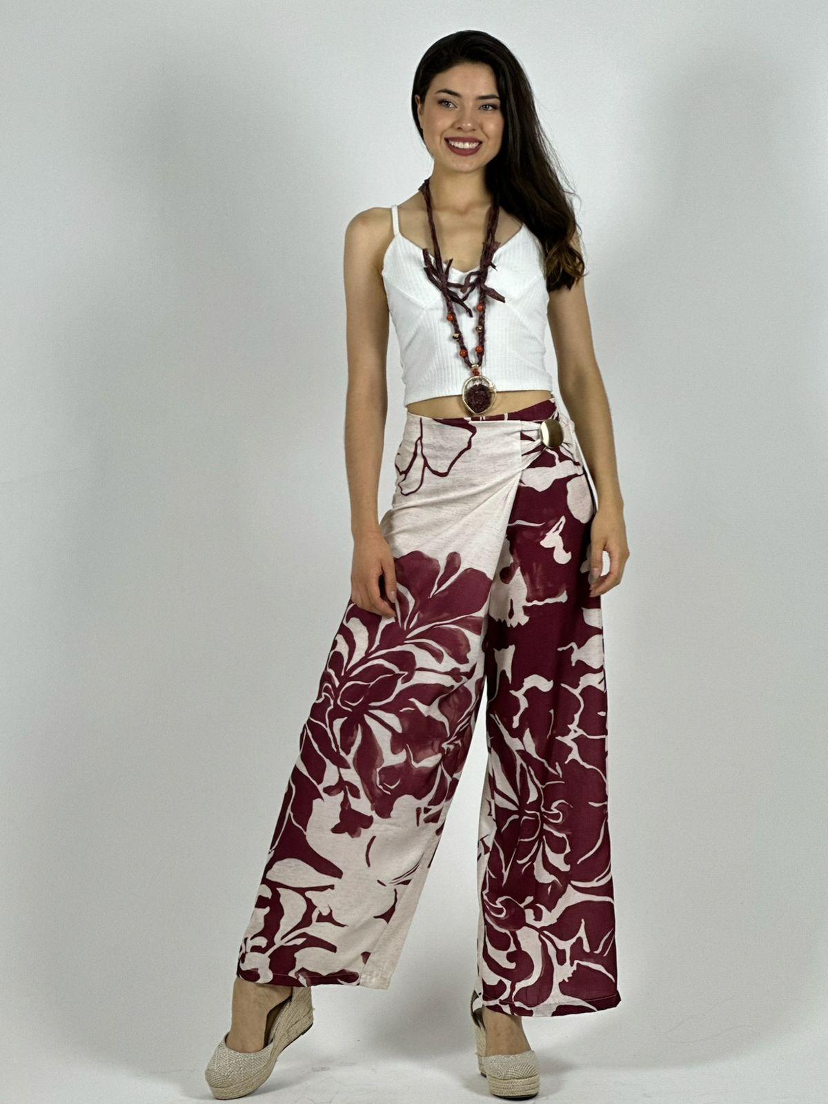 Palazzo Estampado Flores