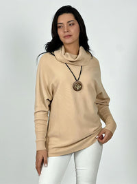 Sweater Spandex de Lana Cuello Alto