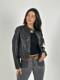 Chaqueta Biker Ecocuero