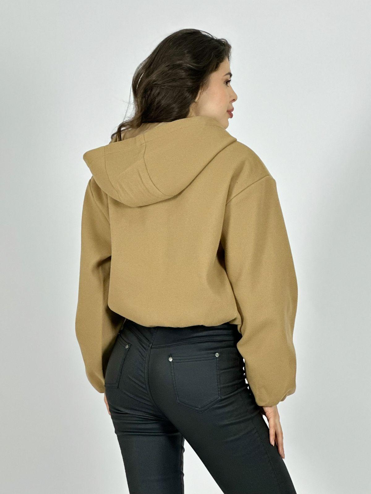Chaqueta Bomber Corta con Gorro