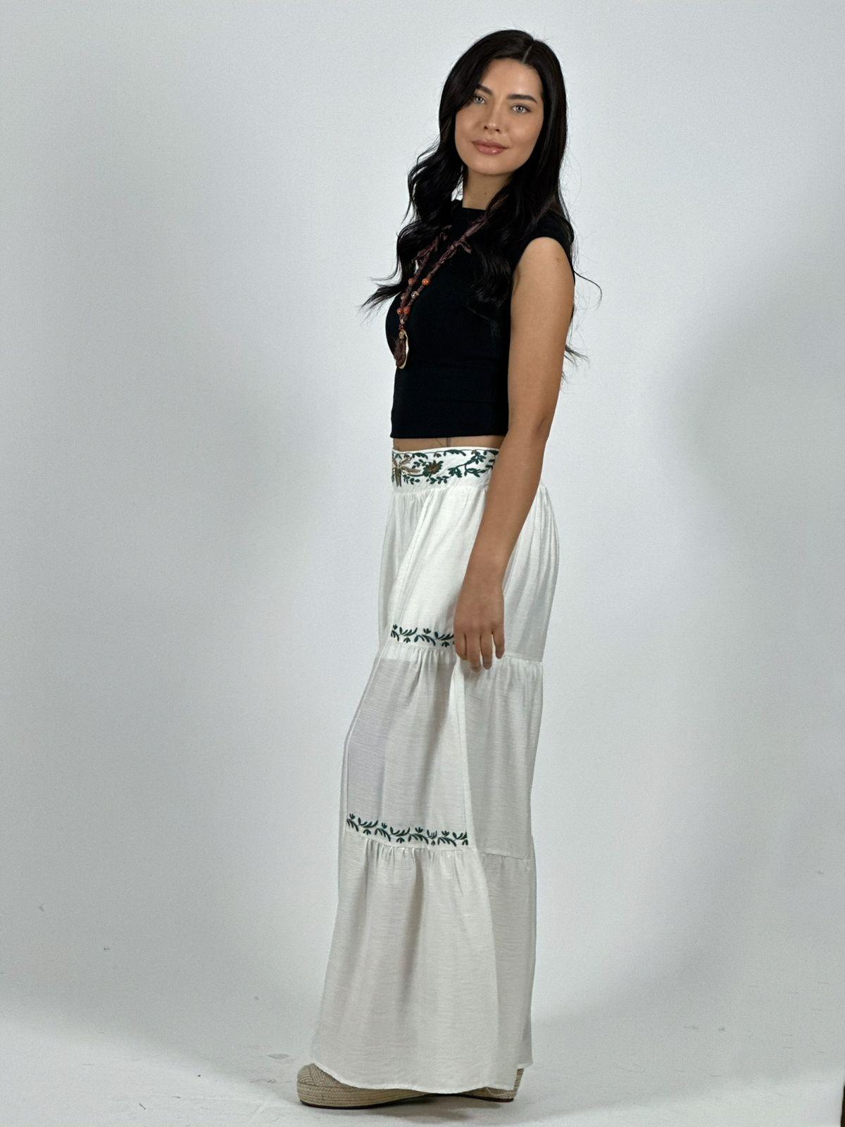 Palazzo Viscosa Toques Boho Chic