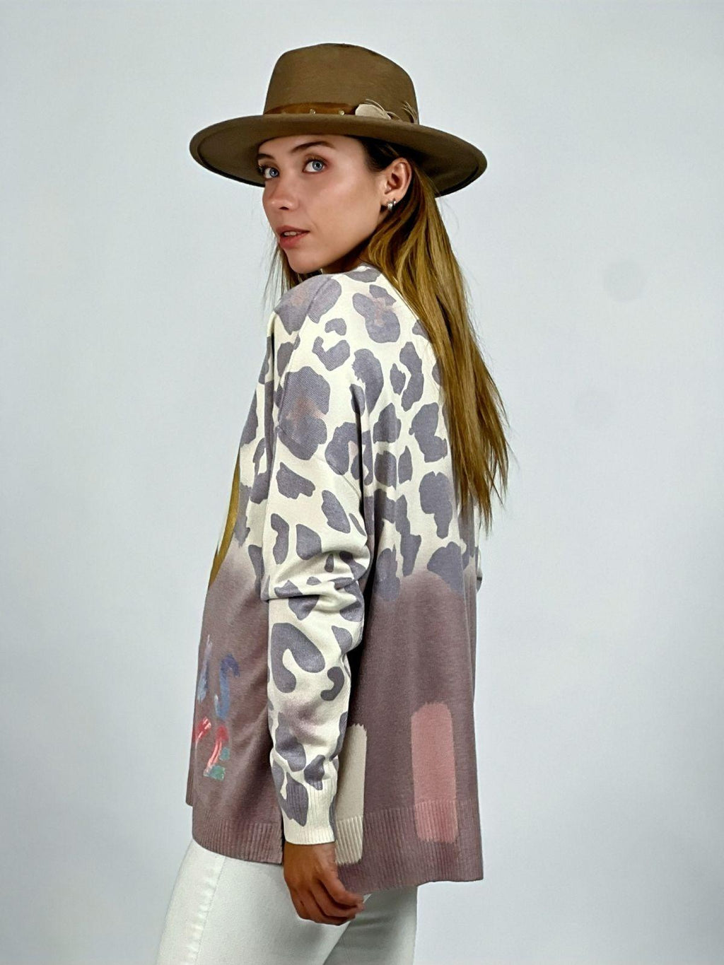 Sweater Spandex Print PAZ/LOVE