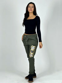 Jogger Italiano Estampado Triple Corazón