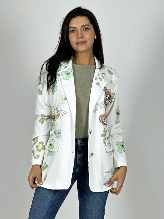 Blazer Italiano Estampado