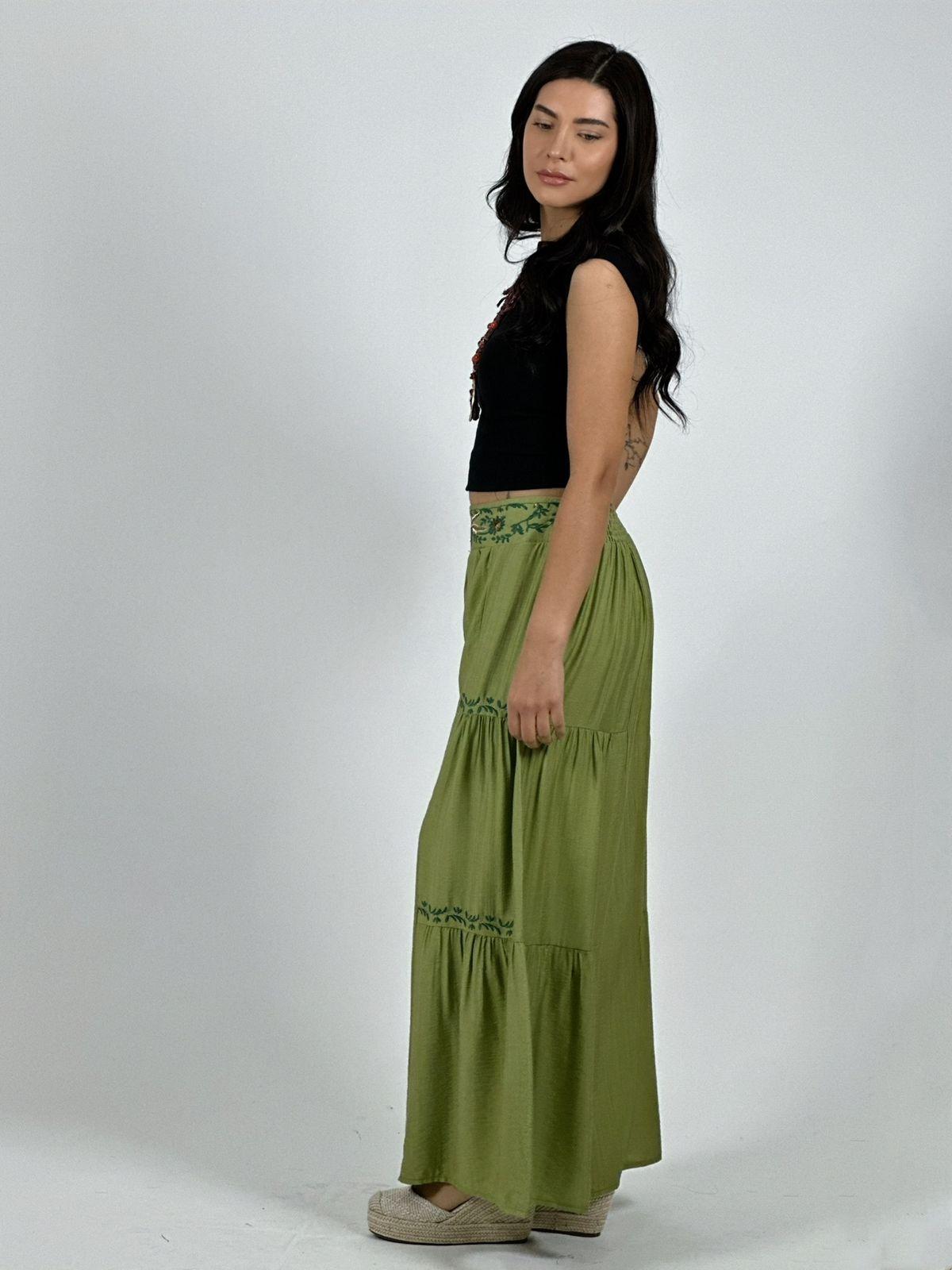 Palazzo Viscosa Toques Boho Chic